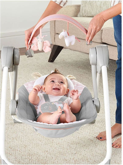 Ingenuity Handbuch Baby Relax Schaukel Comfort 2 Go Rosa für Kind bis 9kg