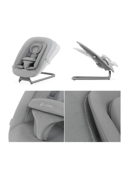 Cybex Χειροκίνητο Relax Μωρού Lemo Suede Grey για Παιδί έως 9kg