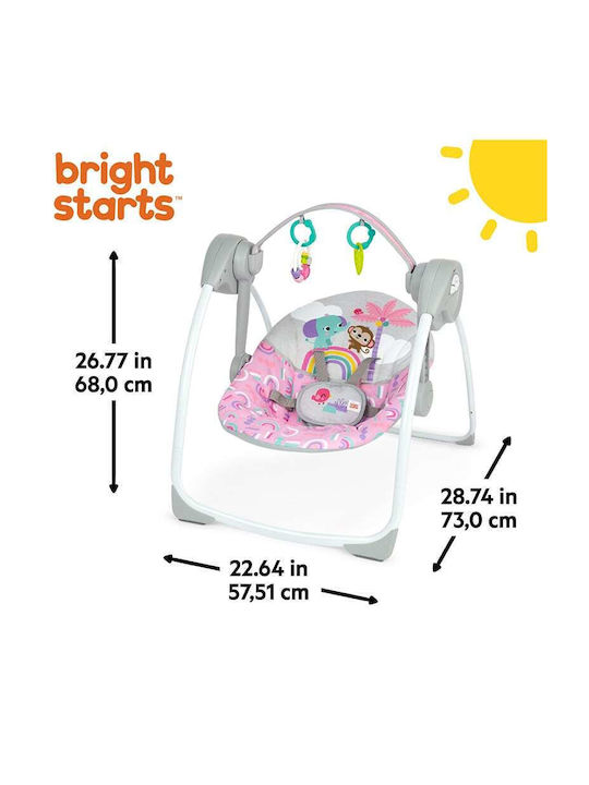 Bright Starts Paradise Ηλεκτρικό Relax Μωρού Ροζ Bright Starts Paradise Ηλεκτρικό Relax Μωρού Ροζ