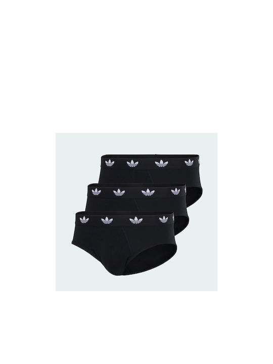 Adidas Originals Brief Ανδρικά Σλιπ Μαύρο 3Pack