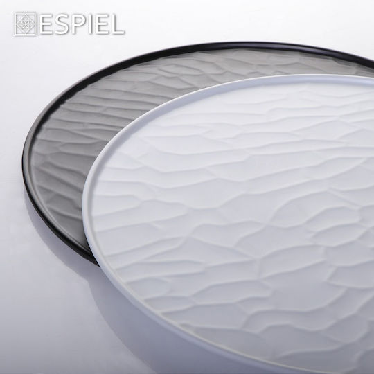 Espiel Wavy Matte Πιατέλα Σερβιρίσματος Οβάλ Μελαμίνης Μαύρη 28x40εκ. 6τμχ Espiel Wavy Matte Πιατέλα Σερβιρίσματος Οβάλ Μελαμίνης Μαύρη 28x40εκ. 6τμχ