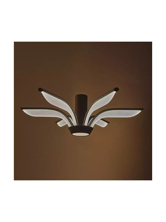Plafonieră de Tavan Aurie cu LED Integrat