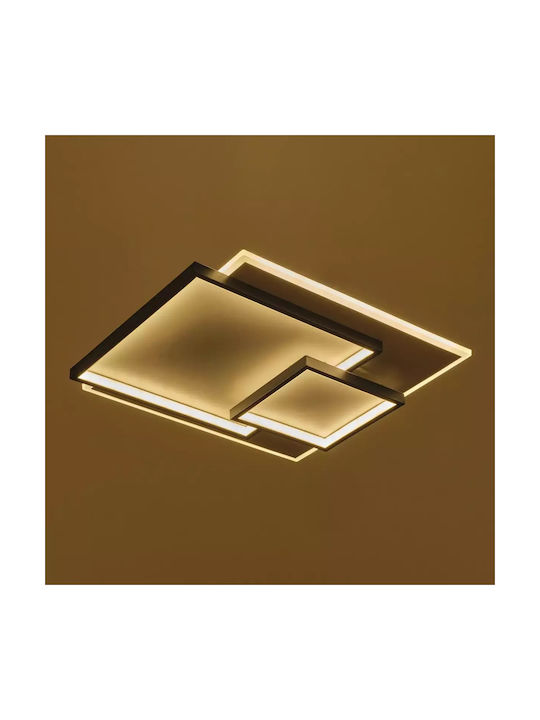 Таванно осветление Черен с Вграден LED