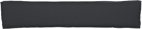 vidaXL Garden Bench Cushion Black 200x200cm