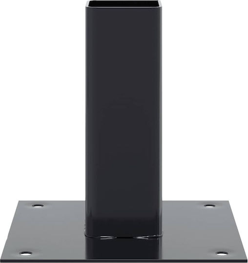 vidaXL Metallic Furniture Legs 12 Pieces Suitable for Table / Coffee Table 5.1x5.1cm Charcoal
