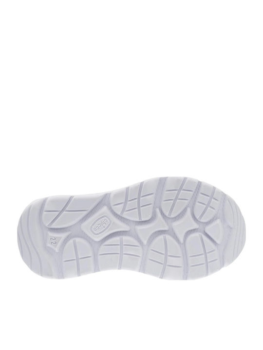 Fiona Pink Kids Sneakers with Scratch Pink