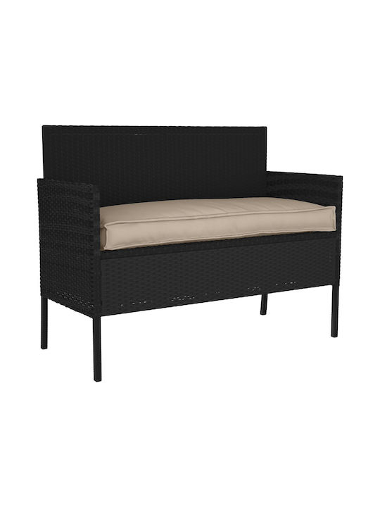 vidaXL Μαξιλάρι Καναπέ Κήπου Taupe 110x40εκ.