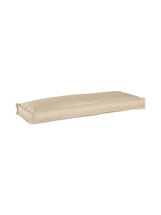 vidaXL Gartenstuhlkissen Beige 110x40cm