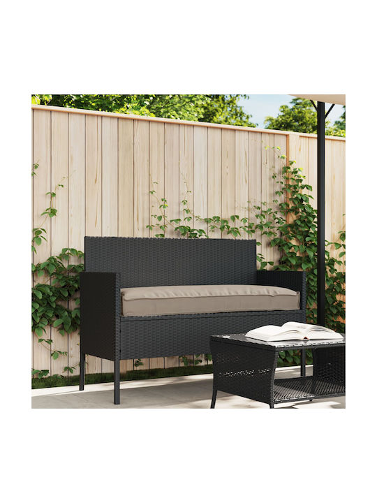vidaXL Μαξιλάρι Καναπέ Κήπου Taupe 110x40εκ.