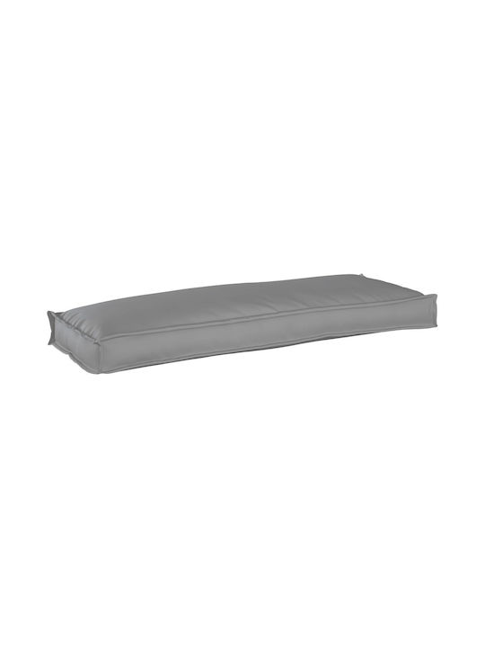 vidaXL Μαξιλάρι Καναπέ Κήπου Γκρι 110x40εκ.
