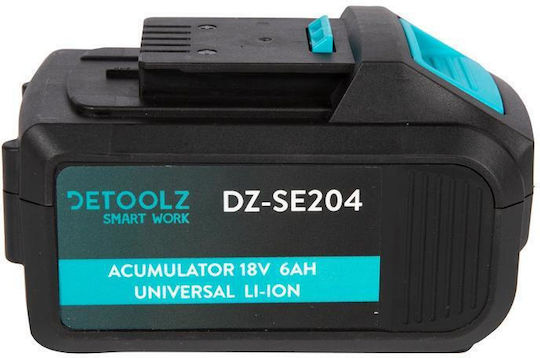 Baterie Detoolz Dz-se204 18V/6Ah