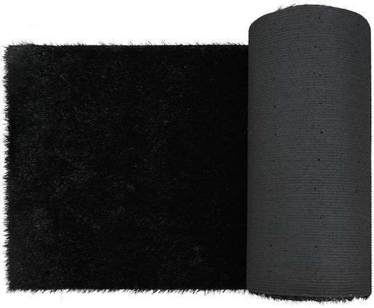 Synthetic Turf in Roll 1x5m and 30mm Height in Black Colour