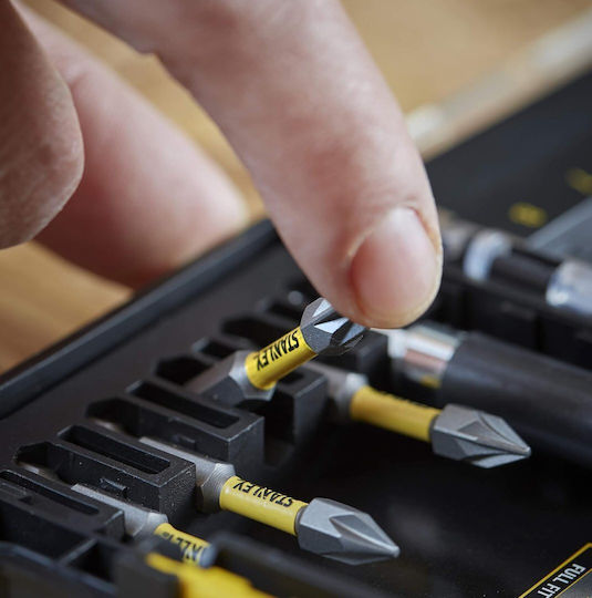 Stanley Σετ 32 Μύτες Κατσαβιδιού Αστέρι / Σταυρός Fatmax