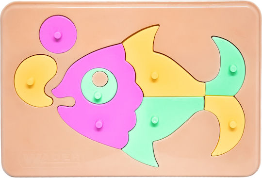 Wooden Kids Peg Puzzle 7 In 1 Tigres