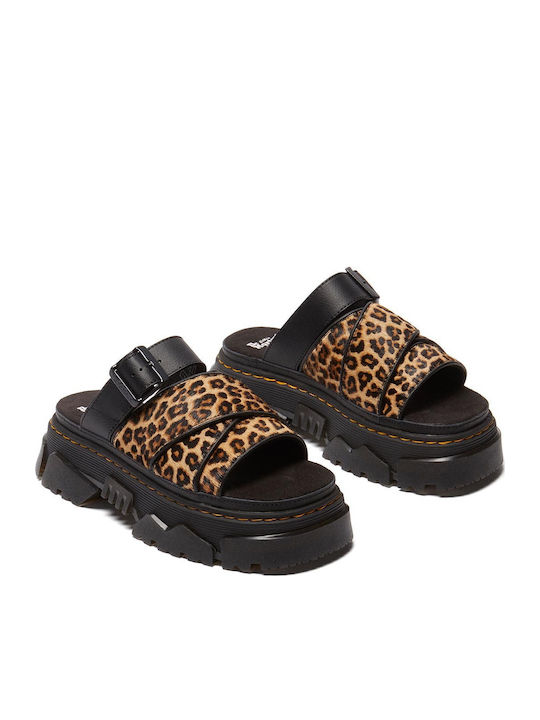 Slide Flache Sandalen für Damen in Schwarz Farbe