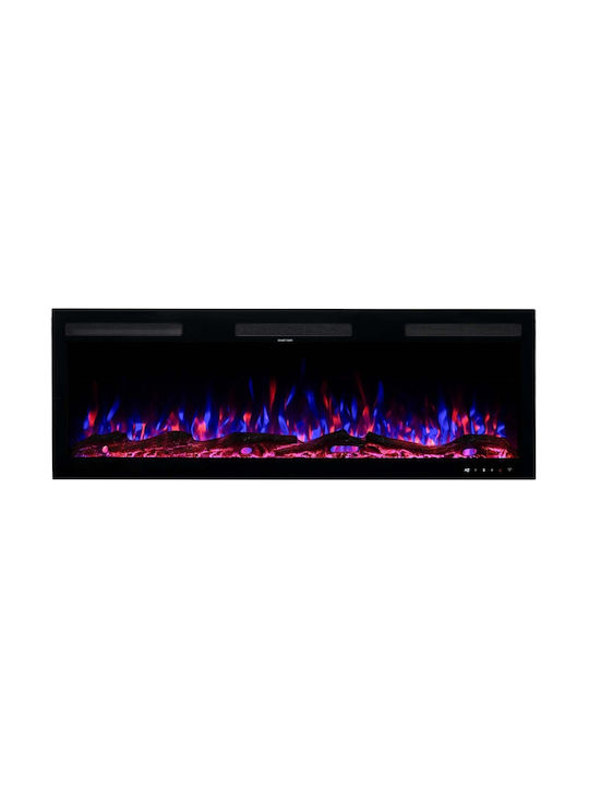 Hitense Wall Mounted Electric Fireplace 1600W 106.7x12.7cm Gray