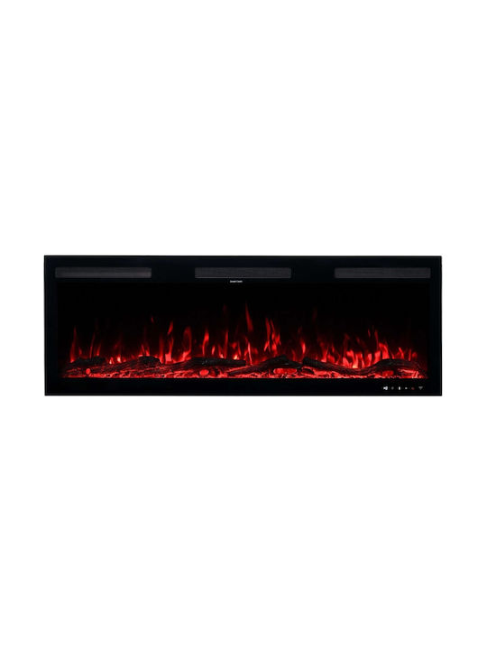 Hitense Wall Mounted Electric Fireplace 1600W 152.4x12.7cm Gray
