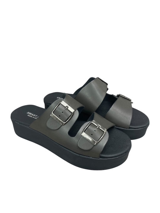 Дамски Сандали Flatforms Черни