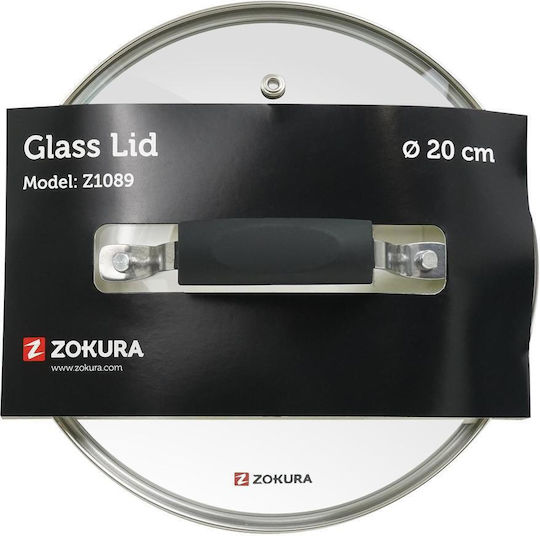 Zokura Capac Pentru Oală Din Sticlă 20cm
