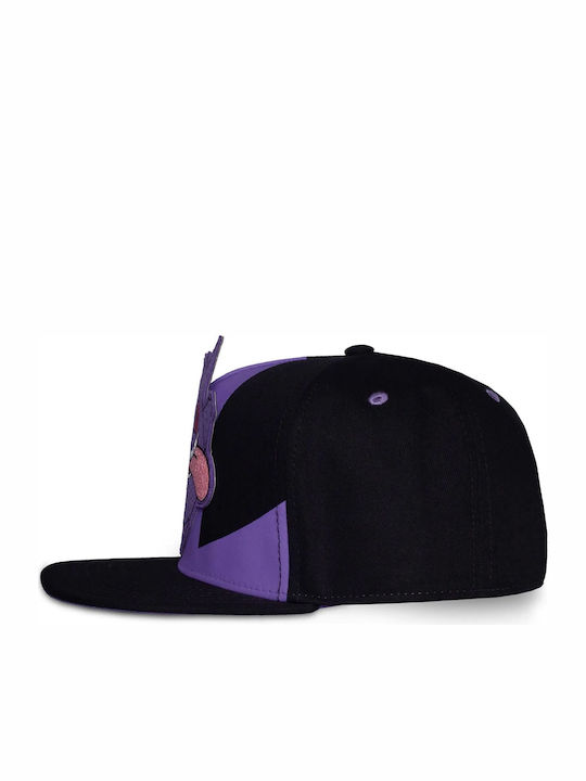 PCMerch Palarii copii Jockey Tesatura Negru