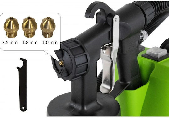 Pistol de vopsit electric Procraft Pse950 600 W 700 ml/min negru verde