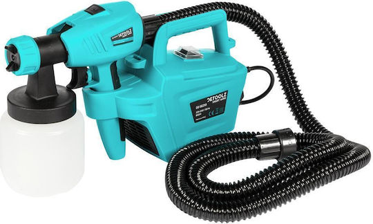Pistol de vopsit electric Detoolz Dz-se250 800 W 1000 ml/min Vâscozitate maximă 120 DIN Albastru