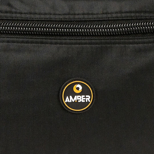 Amber Сак Вояж 45лт Черен Текстилен Д55xШ27xВ30см.