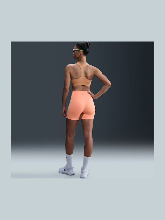One Women's Bike Training Legging High Waisted Dri-Fit Apricot Agate, Black
