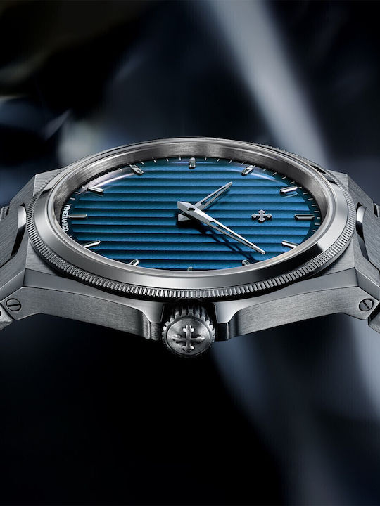 Venezianico Herrenuhr Automatisch mit Silber Metallarmband
