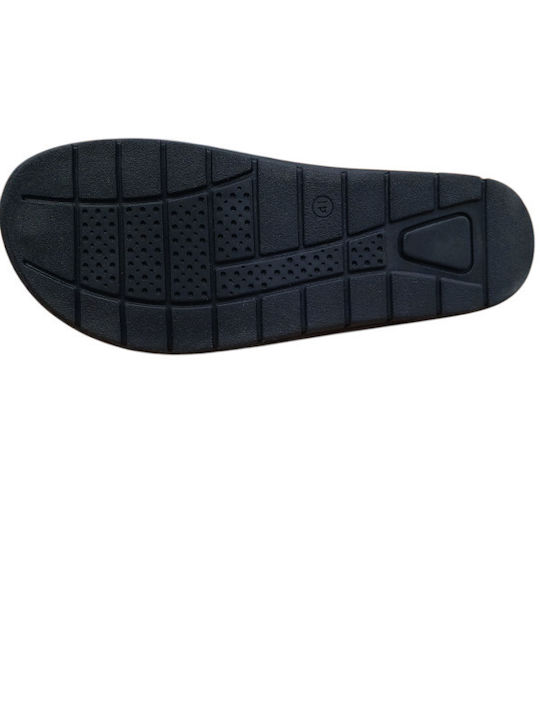 Leder Herrensandalen in Braun Farbe