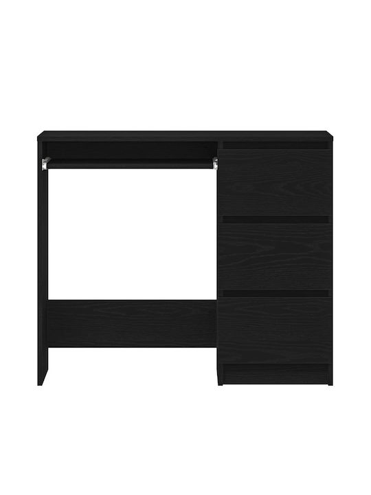 Desk Wooden Black 90x45x76cm