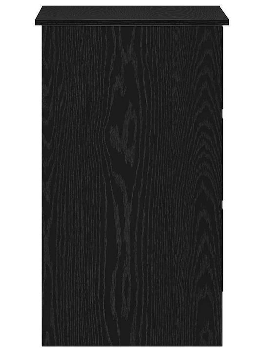 Desk Wooden Black 90x45x76cm