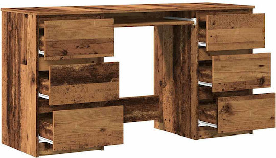 Schreibtisch Holz Coffee 140x50x77cm