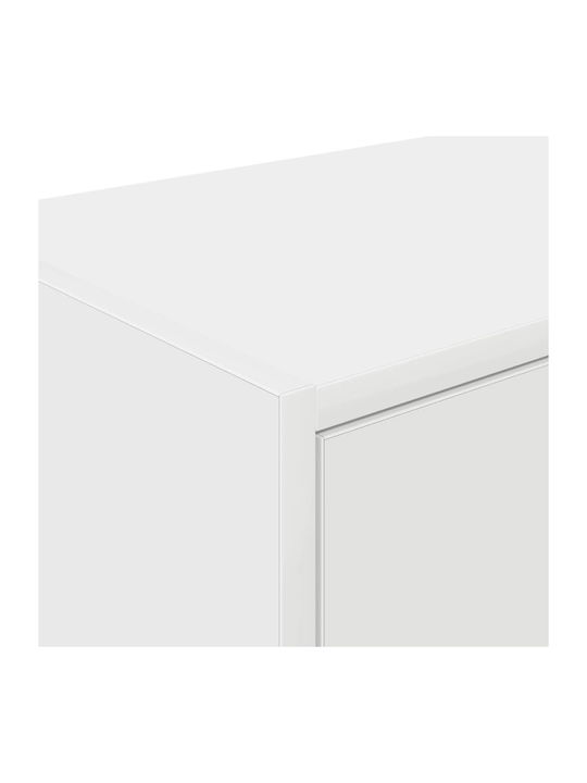 Ντουλάπια Τοίχου Λευκό (2τμχ) 60x30x41εκ.