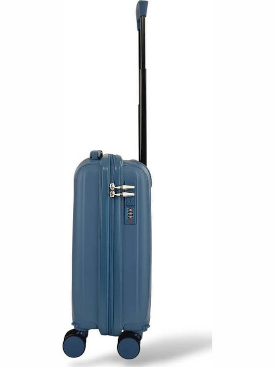 Playful Bags Valiză de Călătorie Cabină Dură Albastru cu 4 roți Înălțime 40cm