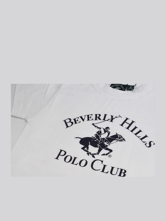 Beverly Hills Polo Club T-shirt Λευκή