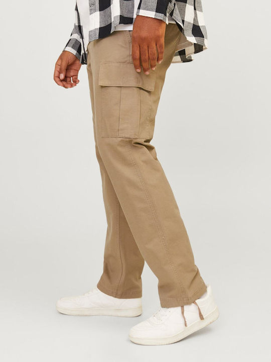 Herrenhose Cargo Lose Passform Beige