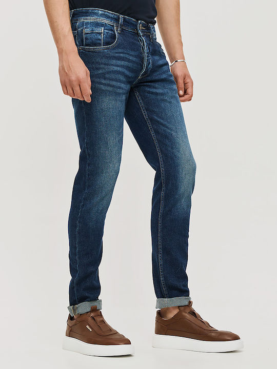 Herren Jeanshose Elastisch Slim Fit