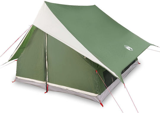 vidaXL Καλοκαιρινή Σκηνή Camping Πράσινη για 5 Άτομα 315x286x185εκ.