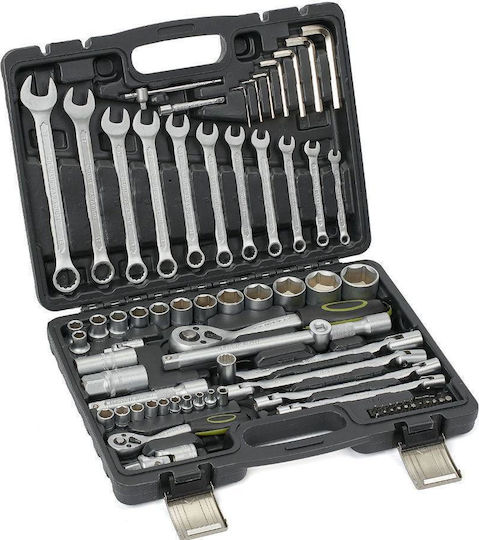 Heinner Ctsm016 77-piece Multifunctional Tool Set Chrome-vanadium Material