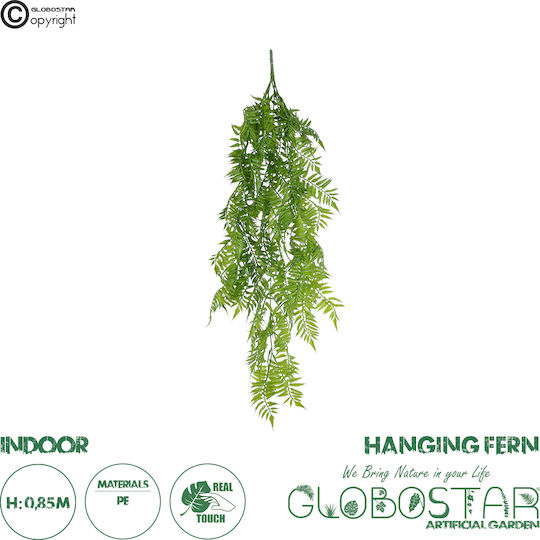 Dekorative Girlande Farn 85cm in Box 50 Stücke GloboStar