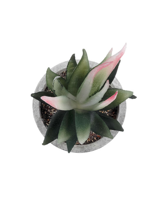 Globostar Artificial Garden Succulent Aloe 21008 Decorative Plant Succulent Aloe H14cm