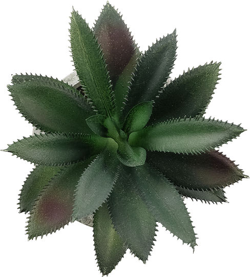 Globostar Artificial Garden Succulent Aloe 21011 Decorative Plant Succulent Aloe H13cm