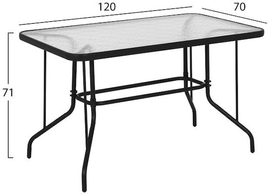 Garten- und Outdoor-Möbelsets Speisesaal 5 Stück Grau