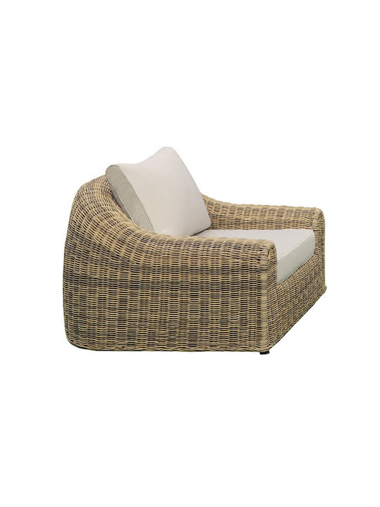 Veronica 5 Stück Garten- und Outdoor-Möbelsets Wicker mit Kissen