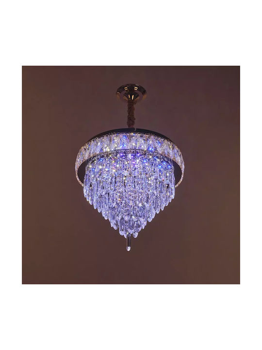Πολυέλαιος LED με Κρύσταλλα Χρυσός 4254-r45gd-elbulgaria