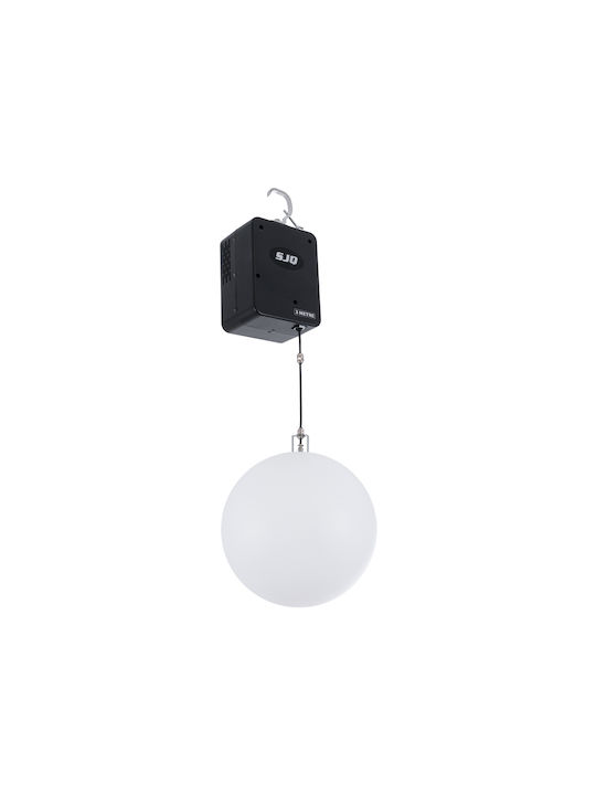 GloboStar Pendant Light Black Ball 17x13x26cm