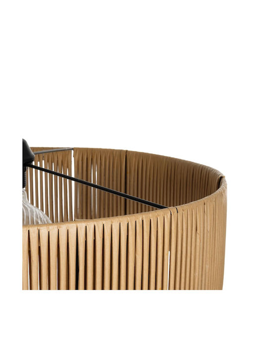 GloboStar Rattan Lustră Bej Boem cu Dulie E27 55x55x90cm.