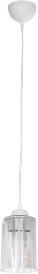 GloboStar Torus Pendant Light White Bell with Socket E27 10x10x77cm