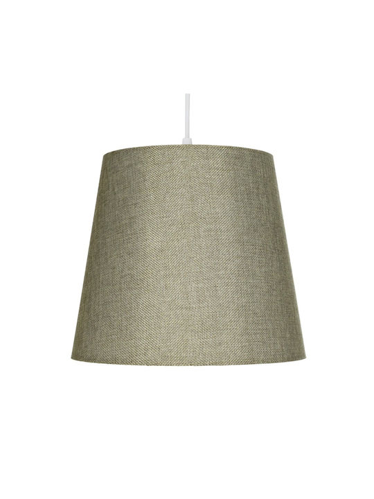 GloboStar Coney Κρεμαστό Φωτιστικό Πράσινο με Ντουί E27 26x26x93εκ.